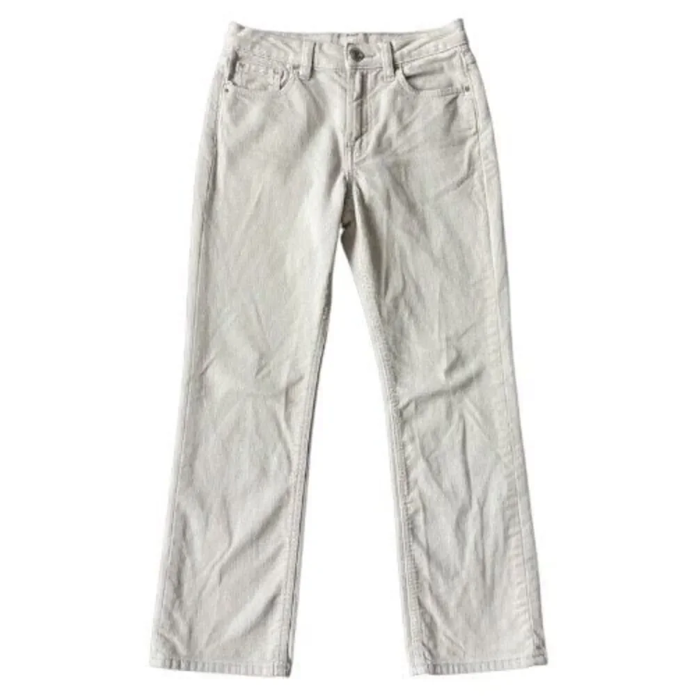 Girls corduroy Old Navy pants high rise size 8 tan